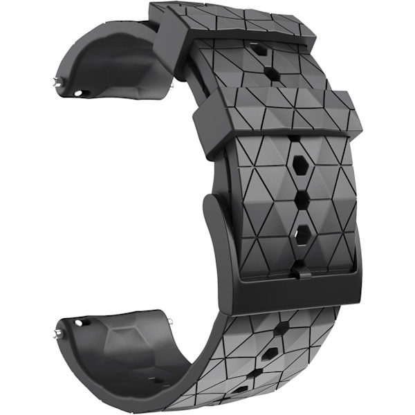 Suunto 9 Spartan/Suunto 9 Titanium rem, blød silikone