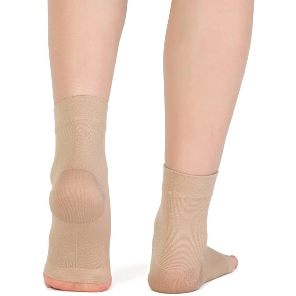 Plantar Fasciitis-strumpor - kompressionsärmar för valv och fotled (1