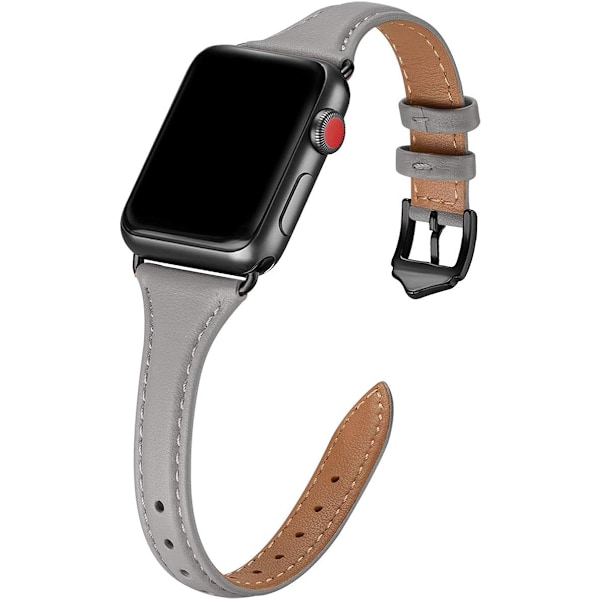 Läderband Kompatibel med Apple Watch Band 38mm 40mm