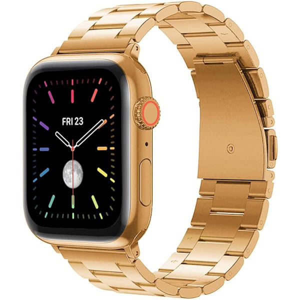 Kompatibel med Apple Watch Band 44 mm 45 mm matt metallrem til