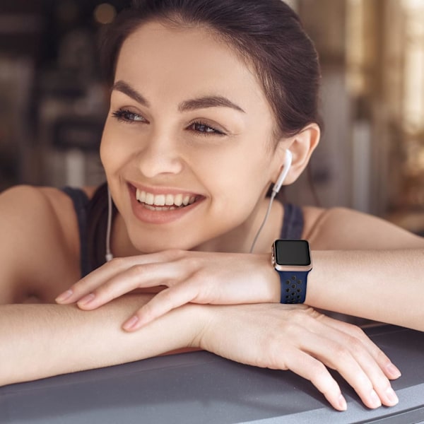 Remme kompatibel med Apple Watch Band 40 mm 41 mm 38 mm