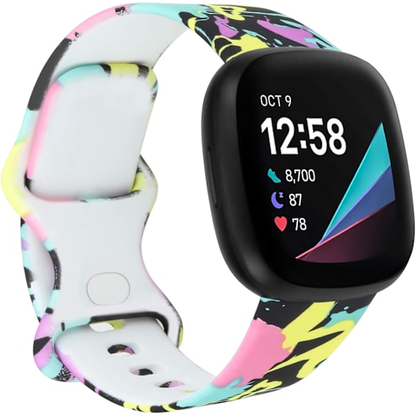 Kompatibel med Fitbit Versa 4/ Versa 3 klocka för kvinnor
