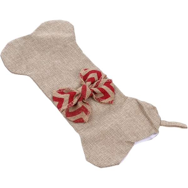 3St Bones Jule-Strømpe Jule-Sokker Weihnachtsstrümpfe Børns Jule-Strømpe-Gavepose Jule-Ske Jule-Taske Ornament Jule-D
