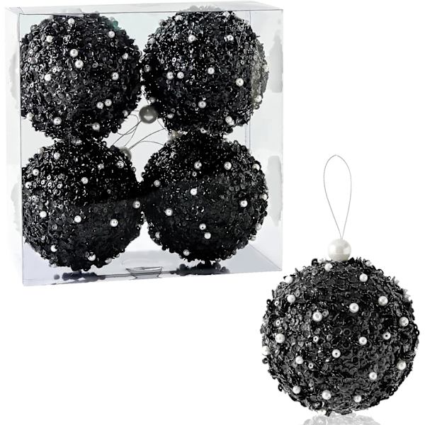 4,25\" Julgranskulor Ornament 4-pack Shatterproof Juldekorationer Gran
