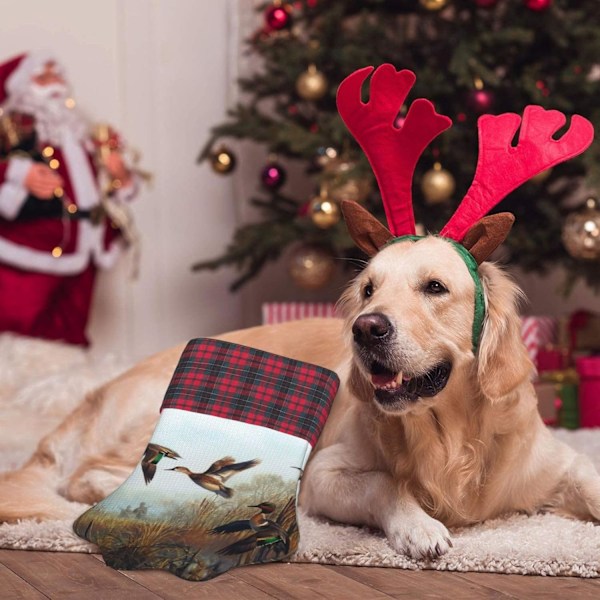 Jagt Flyvende Vildtryk Hundepotte Jule Strømpe Juletræ Ornament Juletræ Hængende Jagd Fliegende Wildnis One Size Jagd F