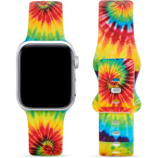 Bløde printede remme, der er kompatible med Apple Watch-remme