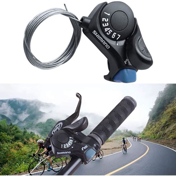 Cykelgearskifter, 7-trins