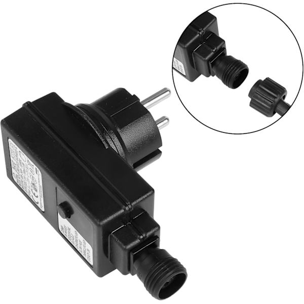 Jopassy 2-pack Julgransgirlang 5m 100 LED Gran Girlang Grankvistgirlang Juldekoration för Eldstäder Trappor Vägg Dörr Utomhus Inomhus Balkong