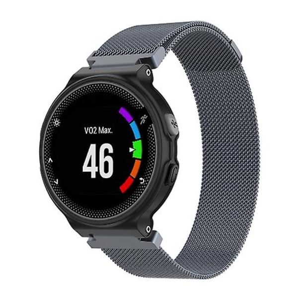 Milanese klockarmband för Garmin Forerunner 235 26cm TJX Grey