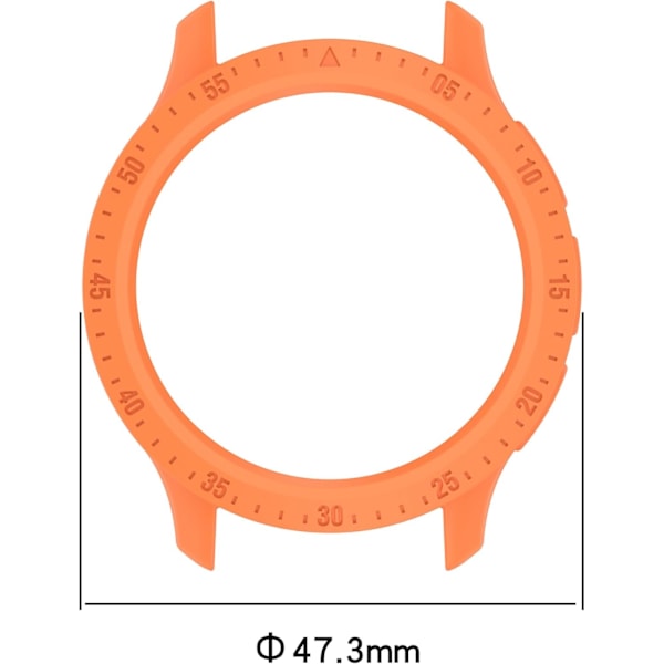 Etui til Garmin Venu 3, 1 Pakke Venu 3 Smartklokke Etui Beskyttelsesdeksel Anti-ripe Ramme Støtfanger for Garmin Venu 3 45mm Smartklokke (3pack-1) 3pack-1