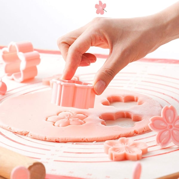 Kjeksform, 4 stiler kjeksformere Cherry Blossom kjeksform for
