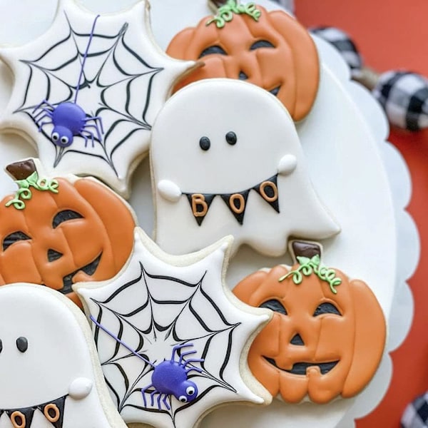 6 stk. Halloween sæt - kageudstikkere i rustfrit stål