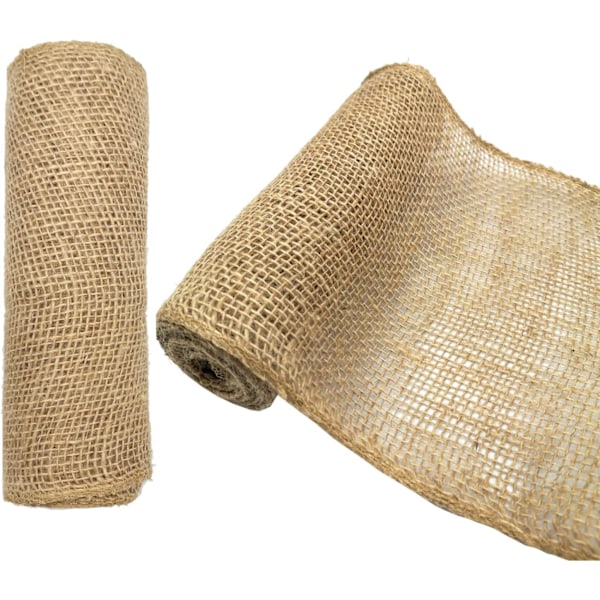 2 ruller Natural Burlap Træbeskytter Wraps til plantevarme og fugt