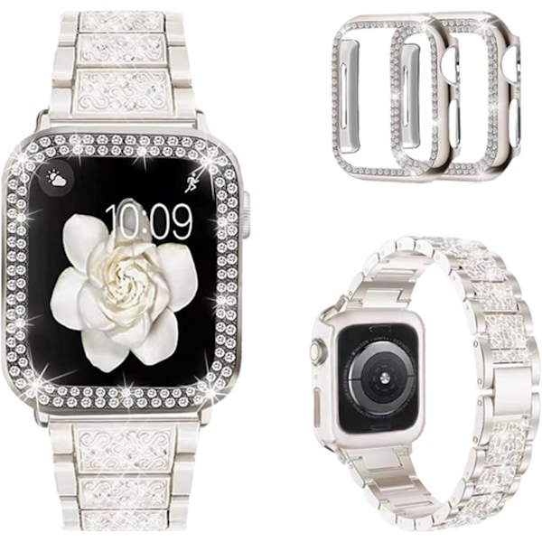 Kompatibel med Apple Watch Band 44 mm med etui