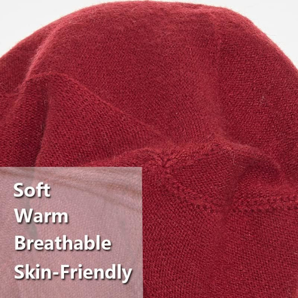 Sticka Slouchy Beanie Huer Til Kvinder Vinter Huer Blød Varm