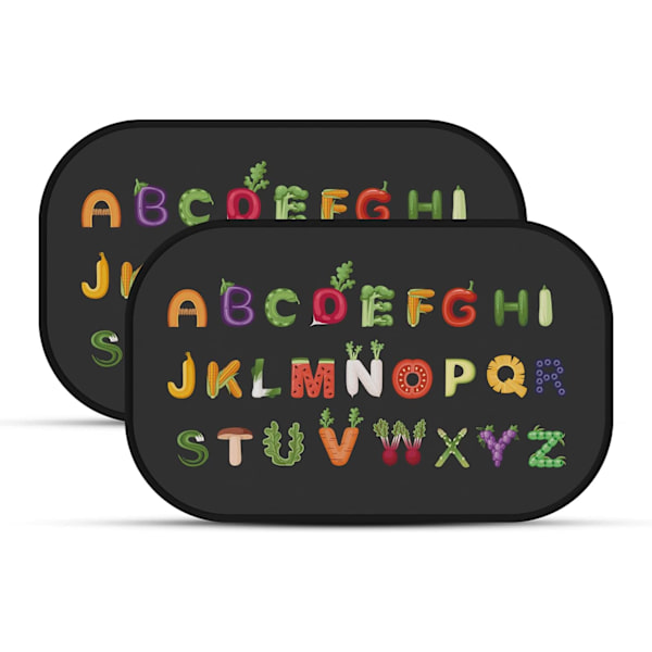 Bilsolskydd - (2-pack) - 21\"x12\" Bilsidesolskydd