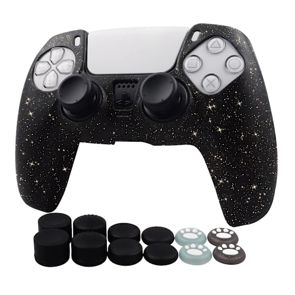 Ps5-kontrollerhud Glitter Anti-Slip-deksel
