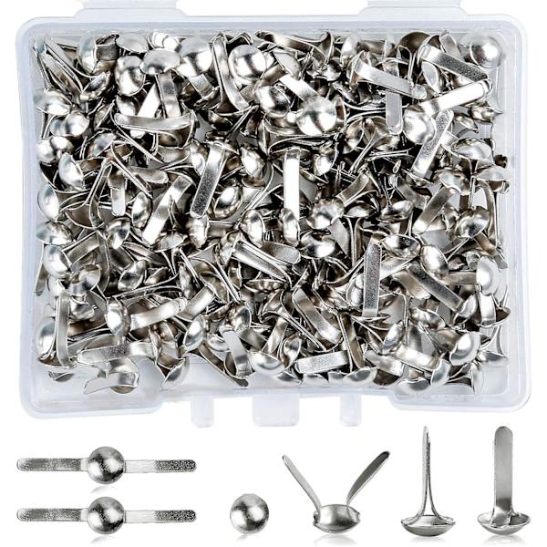 200 stk delte stifter - metallpapirfester Mini Brads