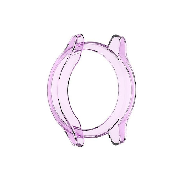 För Garmin Vivomove Luxe & Style Tpu Skyddande Skal LIU Transparent Purple