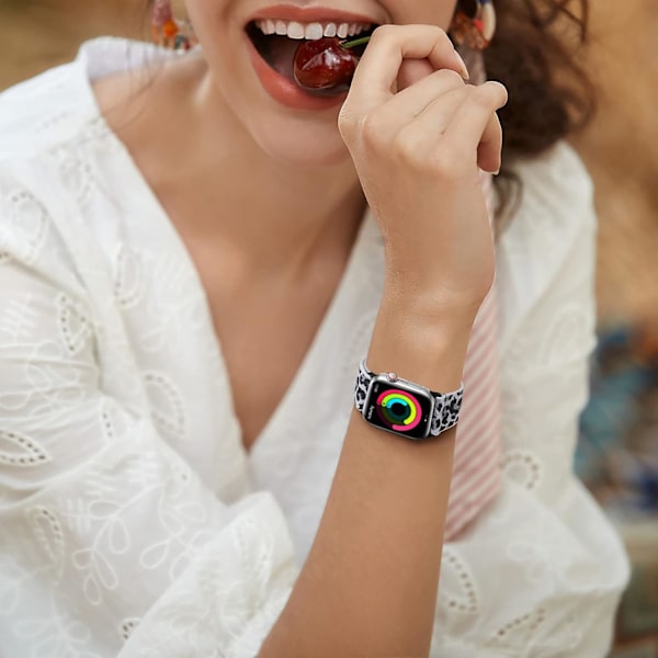 5-pak elastiske solo-remme, der er kompatible med Apple Watch