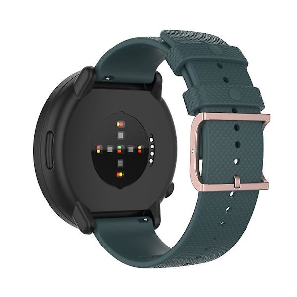 Til Polar Dot Tekstureret Silikone Urrem ZUQ Olive Green