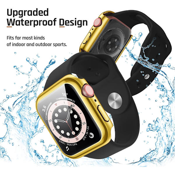 Vandtæt etui til Apple Watch 44mm SE (2. generation)