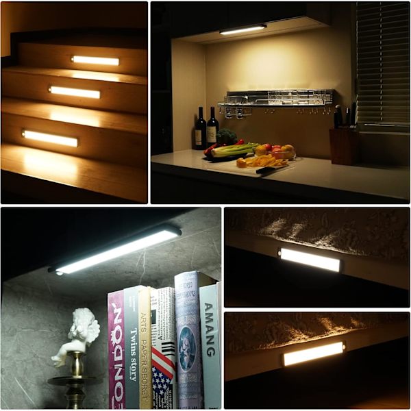 Dimbar 60Led Closet Light 3 Färg