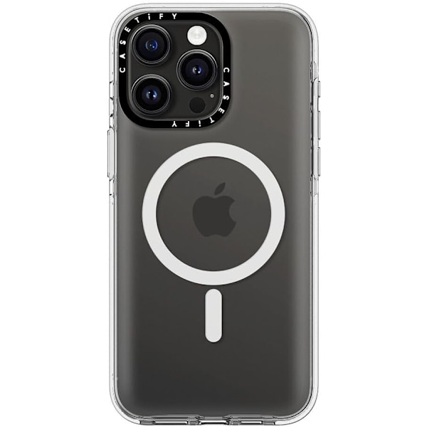 Gjennomsiktig deksel for iPhone 15 Pro Max [Gulner ikke / 2m fallbeskyttelse / Kompatibel med Magsafe] - Klar iPhone 15 Pro Max (6,7\")