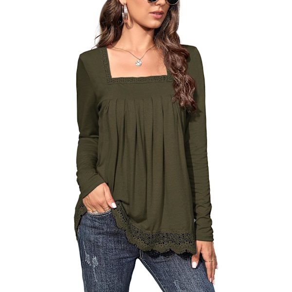 Blomsterermet bluse for kvinner blonder plisserte tunika topper sommer kort ermet skjorte