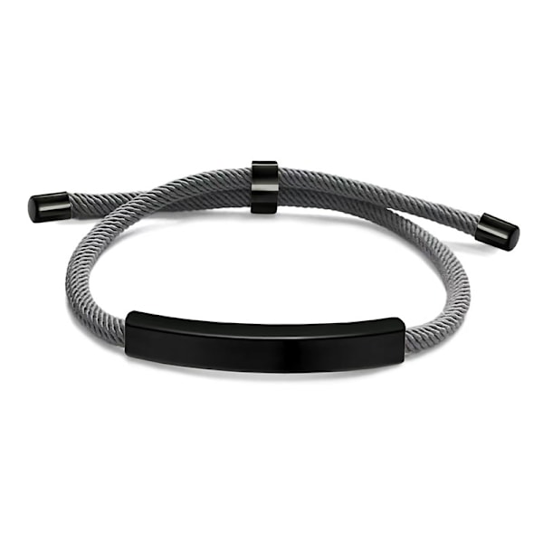 5 armband i rostfritt stål - Perfekt julklapp - Titanstål flätade armband
