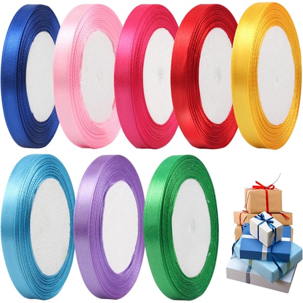 Satin Ribbon Set with Greeting Cards (10mm)