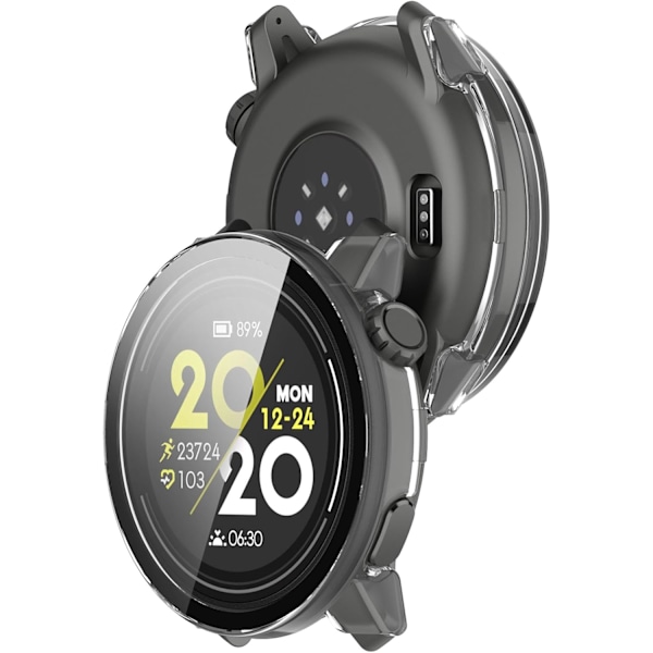 Skärmskydd Kompatibelt med COROS PACE 3 Smartwatch Fodral Repskydd Fullt Skydd (Klar) Klar