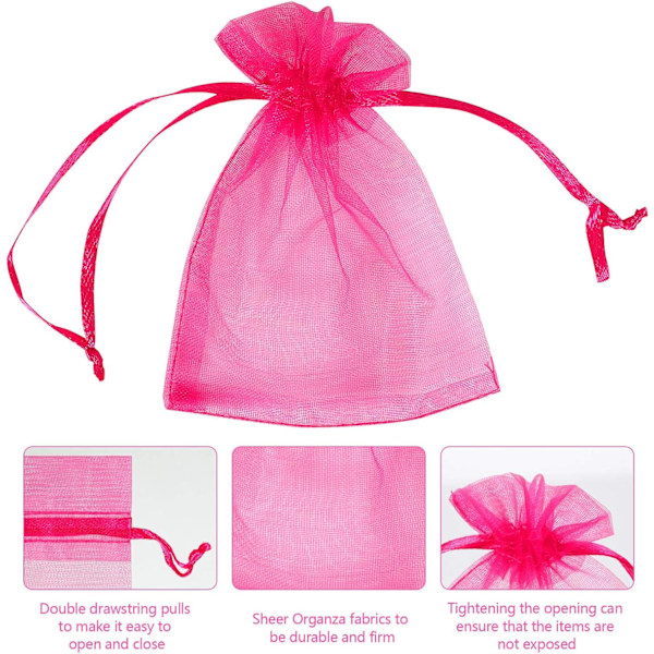 100 st Organza Present Candy Sheer