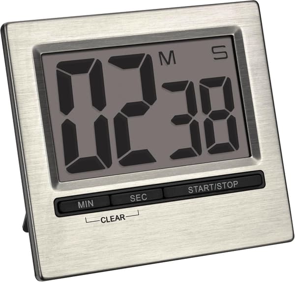 wxsp 1 st Digital Kökstimer - Stor Skärm Timer med Magnetisk Baksida -