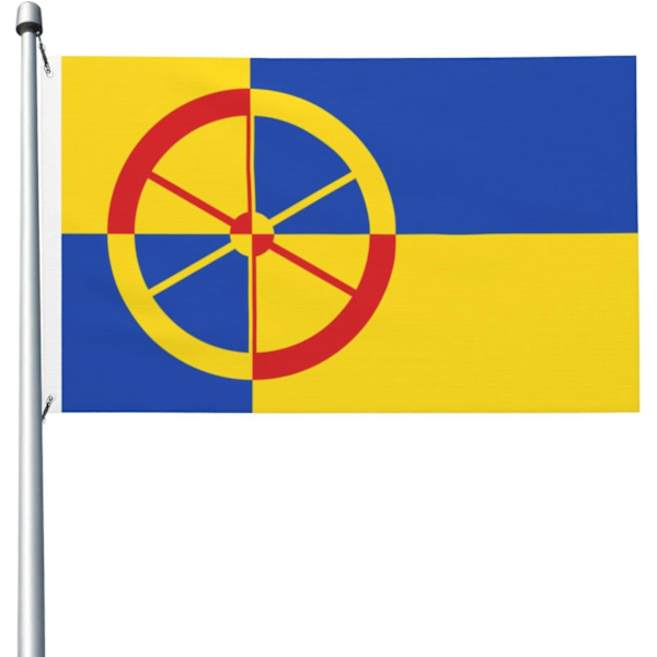 of Heusden 3x5ft Trädgård  Inomhus Utomhus Dekoration Banner Svart Svart