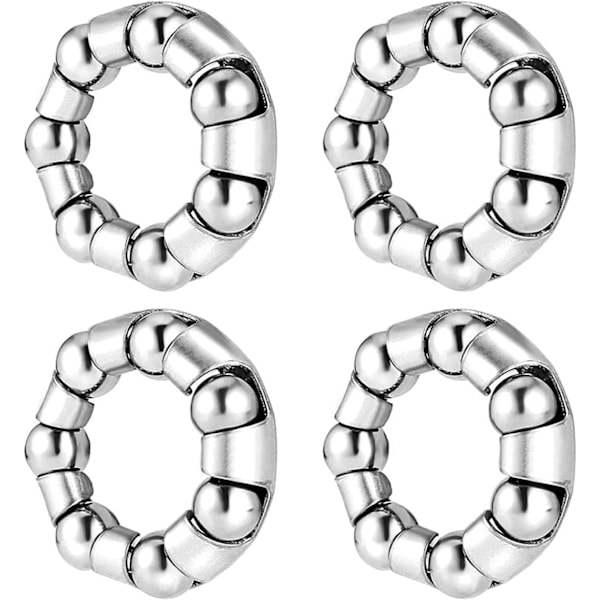 4-pack cykelkullager (3/16 x 7 kulor)