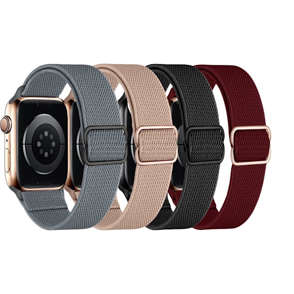 Smalt elastisk rem, der er kompatibel med Apple Watch -rem 40 mm