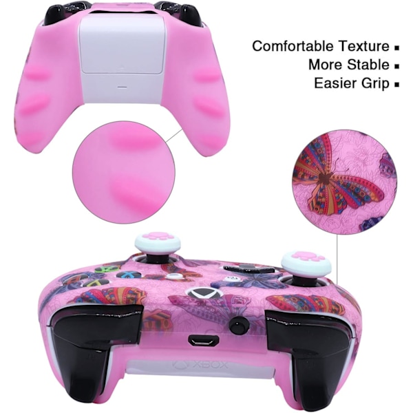 Pink Skins til Xbox One S Controller. Cover