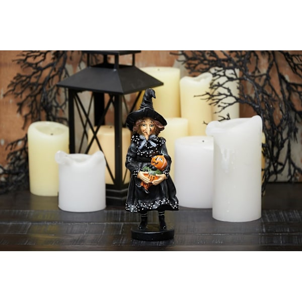 C&F Home     Rosalea Häxa Skörd Pumpa Barn Folk Art Samlarobjekt, Joe Spencer Gathered Traditions Hem Inomhus Vardagsrum Slutbord Skrivbord