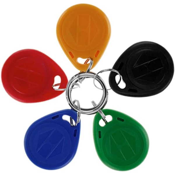 125KHz Smart ID Key Tag Card RFID Access Control Key Card (Pakke med 10)