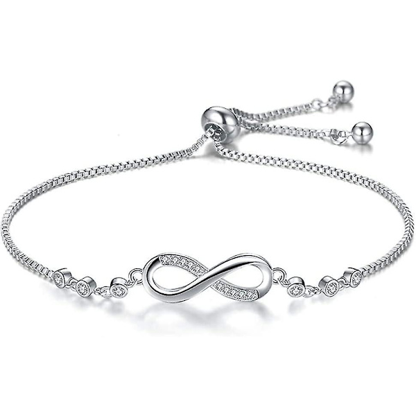 2 stk. Infinity-symbol armbånd - armbånd med infinity-symbol - armbånd med led