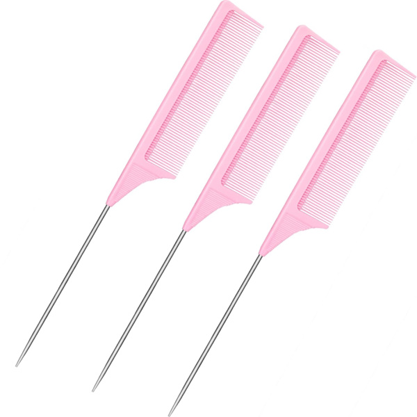 3 Pakker Rottehale Kam Stål Pin Rottehale Karbonfiber Varmebestandig
