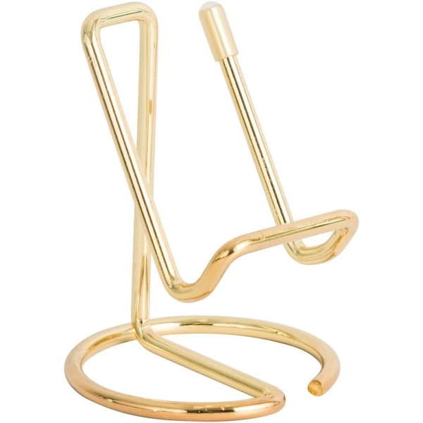 Mobiltelefon Jernstativ Holder, Rose Gull Universal Bærbar Nettbrettholder, Kompatibel med Alle Mobiltelefoner av (Golden) golden