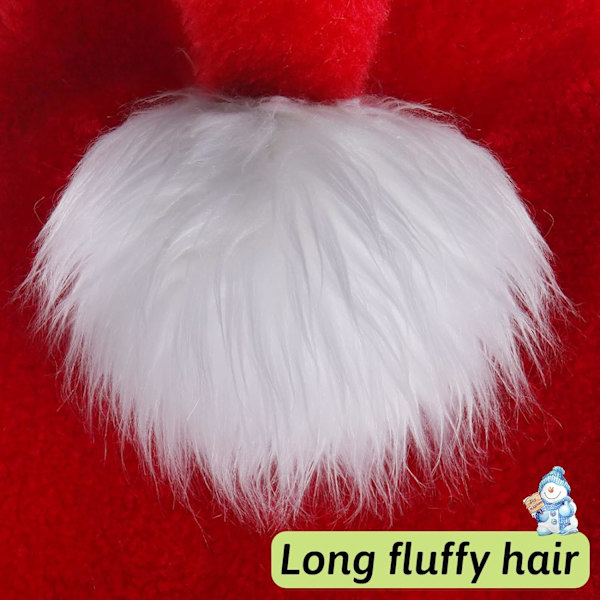 Julhatt, hatt för vuxna, semesterjulhatt, unisex sammetsmysig julhatt