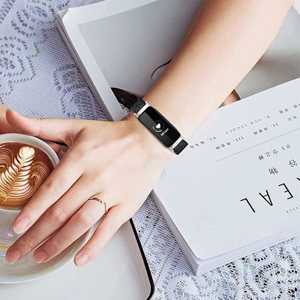 3-pack nylonband kompatibel med Fitbit Inspire 2, mjukt sportarmband