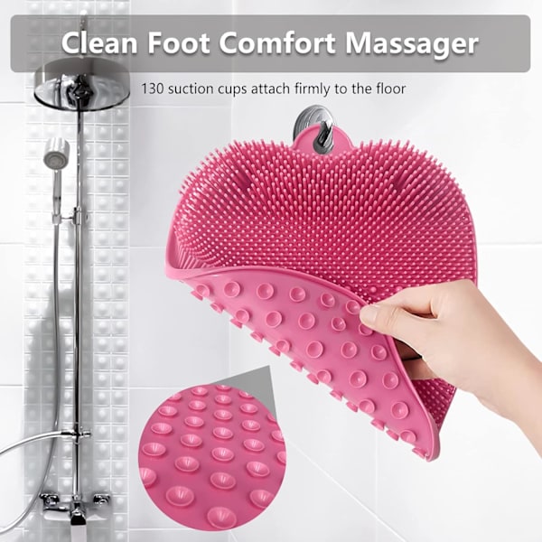 XL Storlek Stor Duschfotmassageskrubb - Förbättrar foten