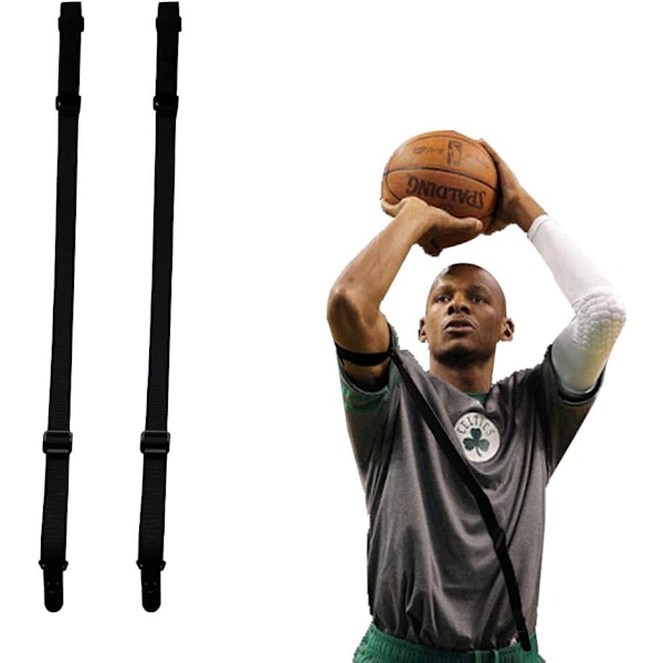 Basketball Shting Aid Straight Shter Strap 2 Pieces Training Psture Belts Crrectin Auiliary Equipment Keeps Elbw in and Fllws Thru