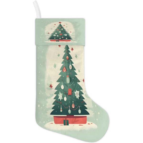 Vinter Jul Roliga Mönster Julstrumpa Present Hållare Semester Xmas Strumpor Sockor för Familj Dekoration Hängande Ornament Fest 4
