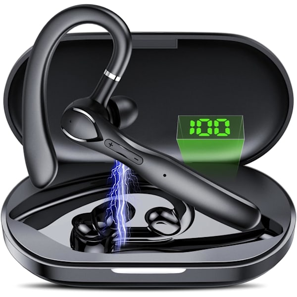 Bluetooth-headset, trådløst headset med LED-display