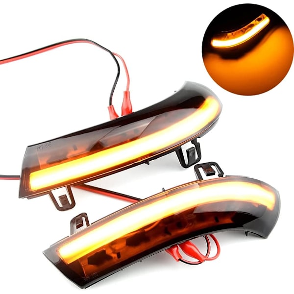 Dynamisk blinklys for VW GOLF 5 GTI V MK5 Jetta Passat B5.5 B6 (2PCS)